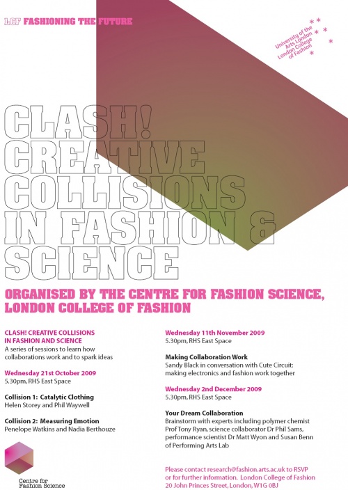 Clash! Creative Collisions in Fashion & Science