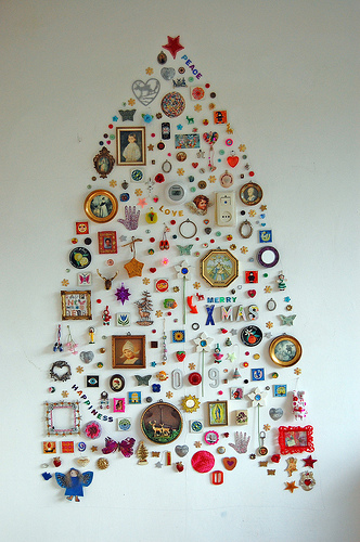 "this year's tree", by ATLITW (via Materials for a time machine)